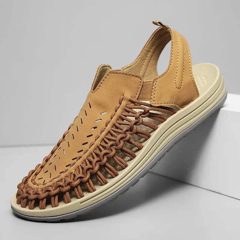 Horace Ironside Woven Sandals