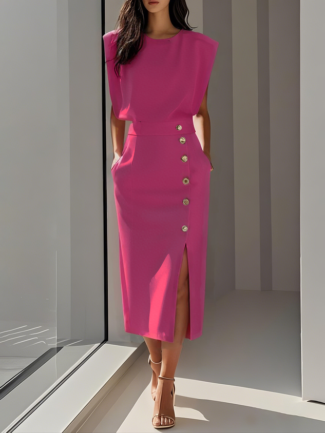 Clemence Varley Summer Midi Dress