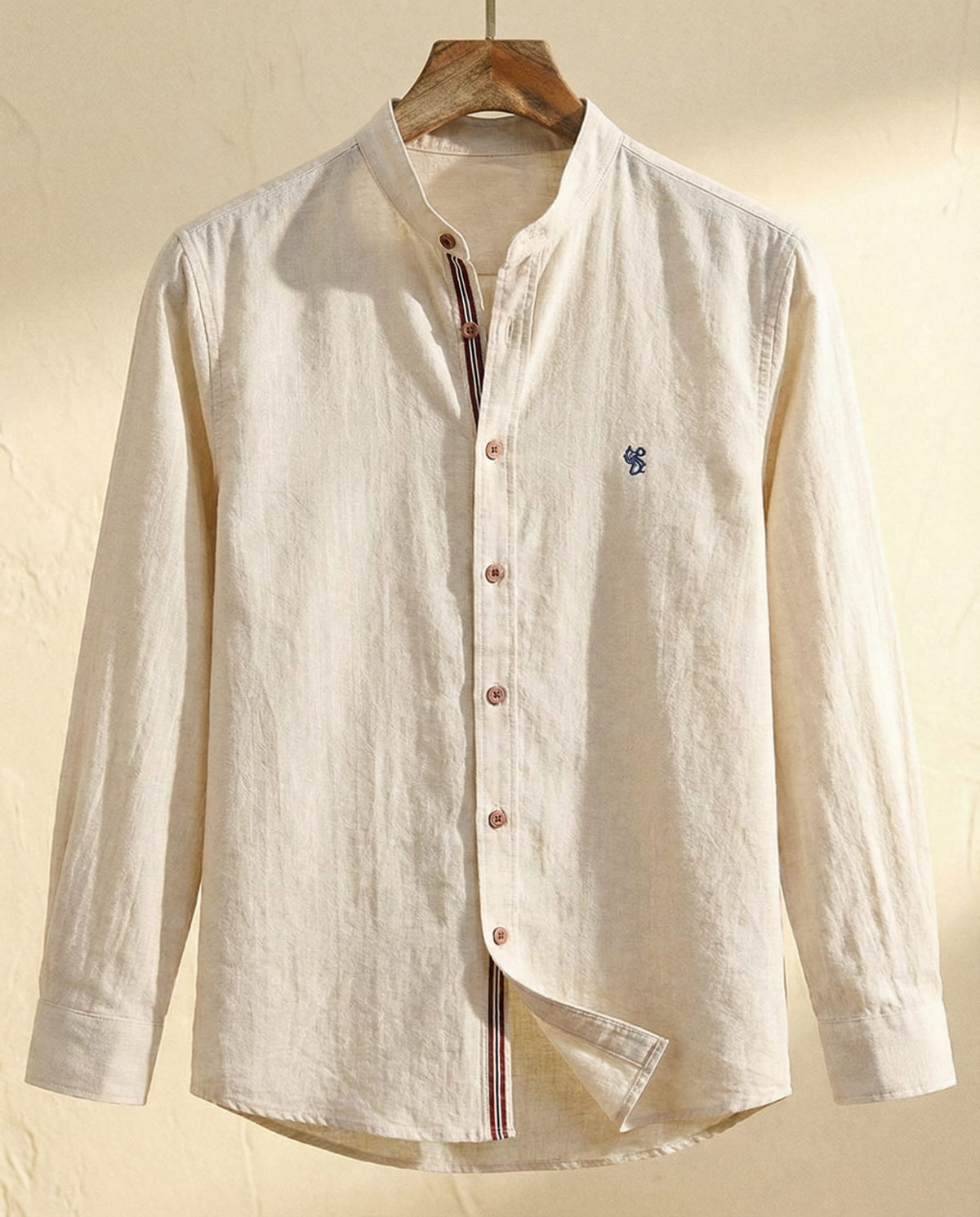 Mathias Ironside Open Collar Shirt
