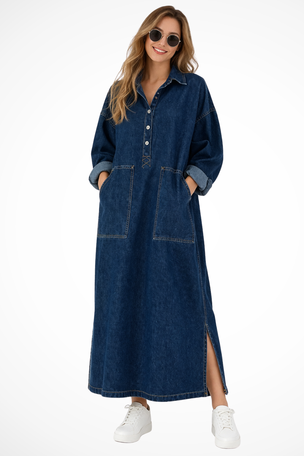 Marceline Eastleigh Long Sleeve Maxi Dress