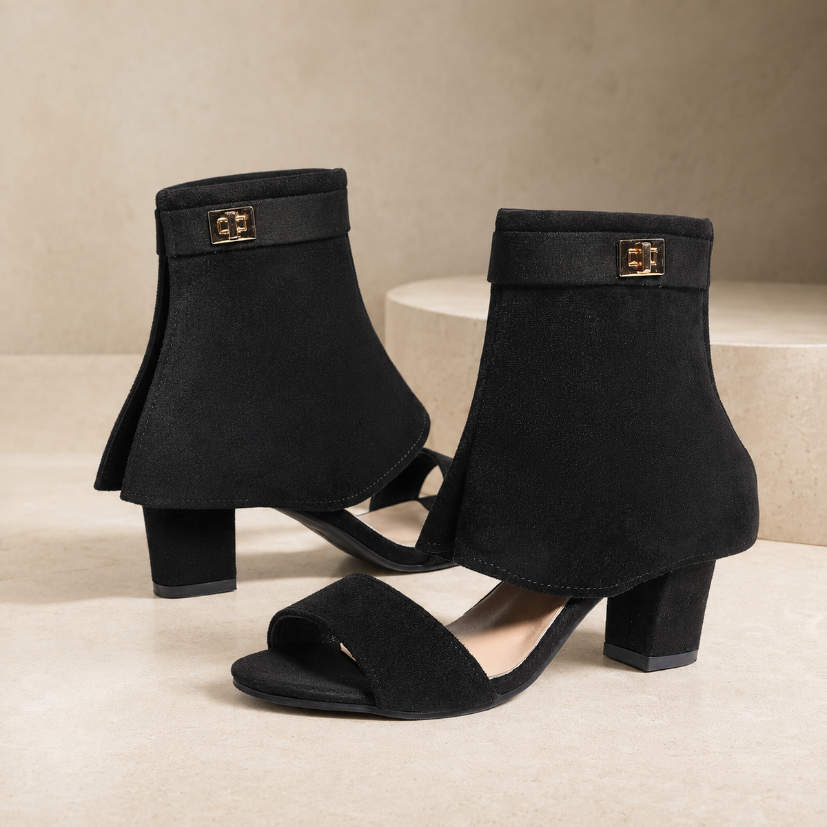 Seraphine Pemberton Block Heel Sandals