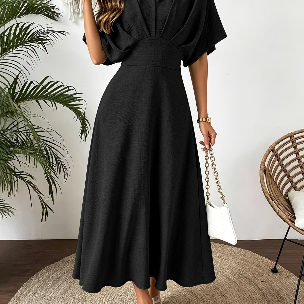 Rosalind Ockford Tiered Midi Dress