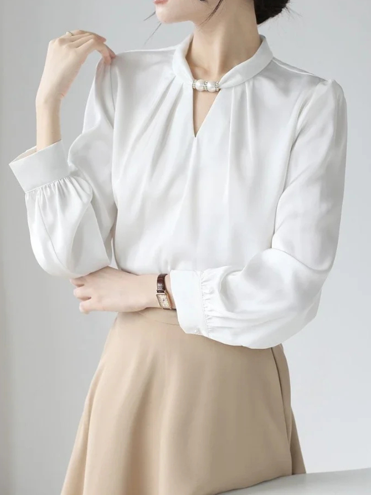 Rosamund Halvard Long Sleeve Blouse