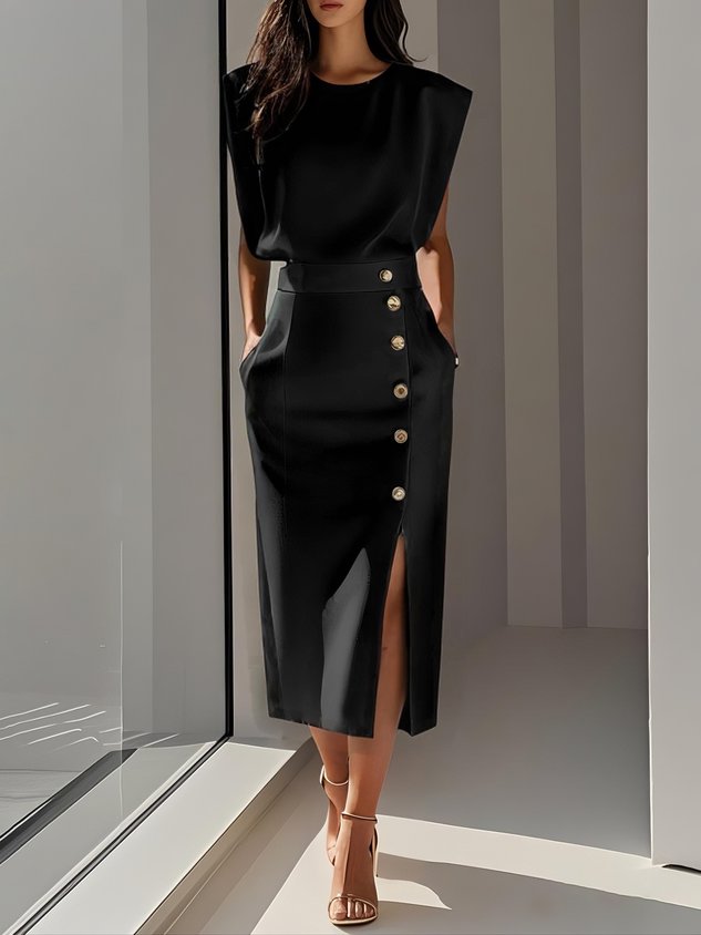 Clemence Varley Summer Midi Dress
