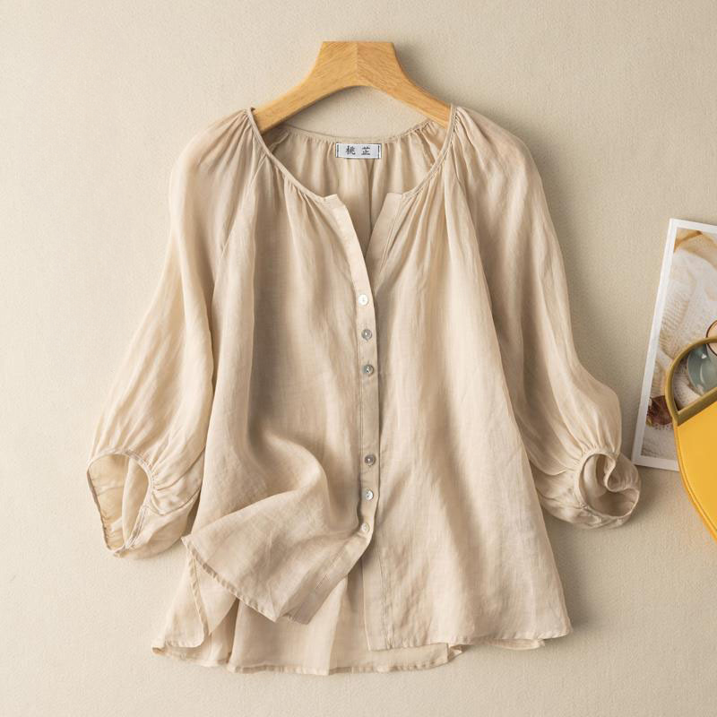 Cordelia Oakhampton Puff Sleeve Blouse