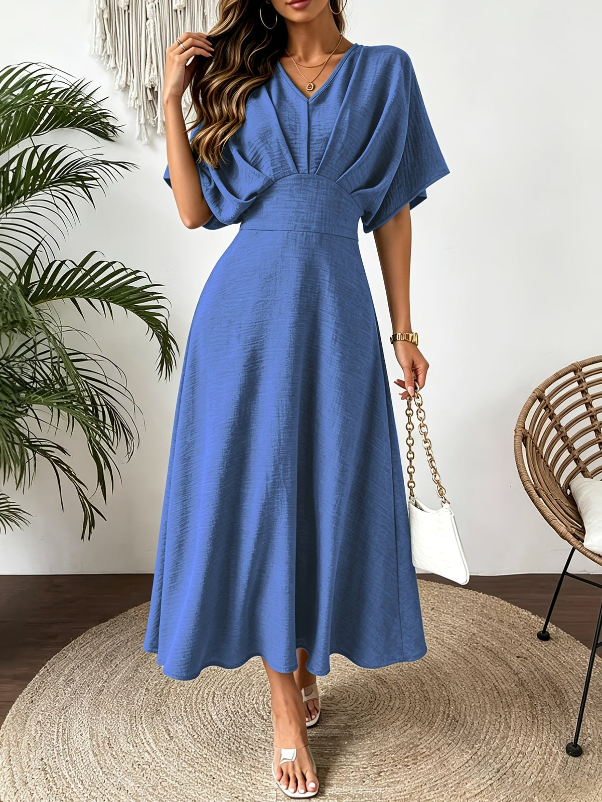 Rosalind Ockford Tiered Midi Dress