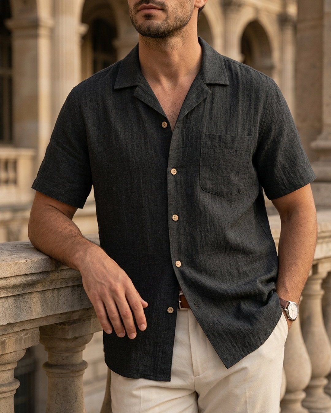 Desmond Kesteven Camp Collar Shirt