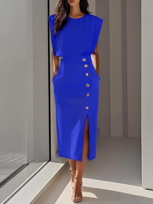 Clemence Varley Summer Midi Dress