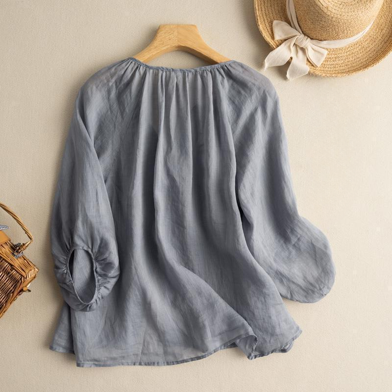 Cordelia Oakhampton Puff Sleeve Blouse