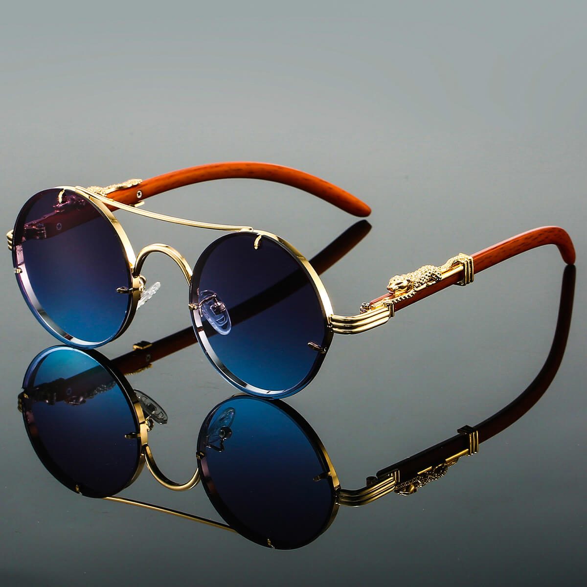 Tarquin Bellwood Round Sunglasses