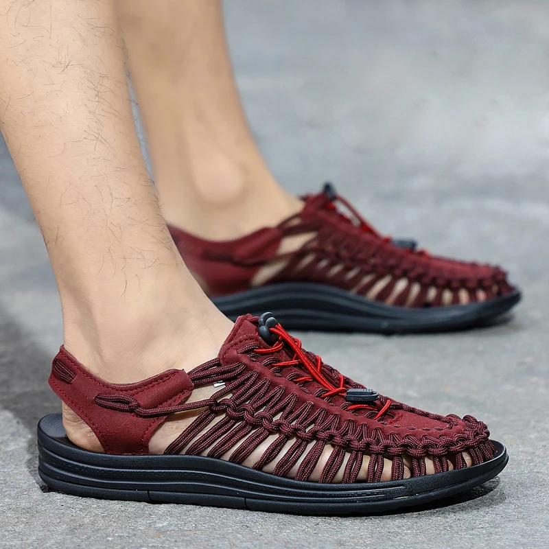 Benedict Ashgrove Woven Sandals