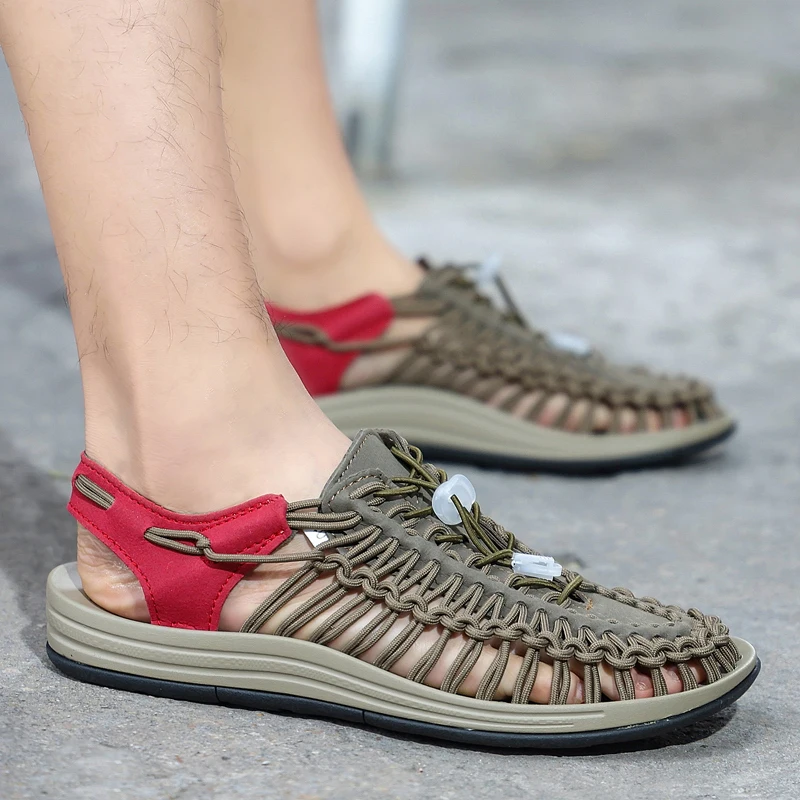 Benedict Ashgrove Woven Sandals