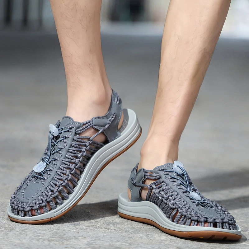 Benedict Ashgrove Woven Sandals