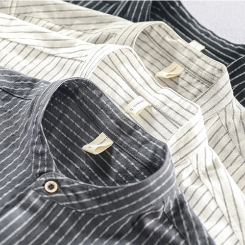 Wolfram Penhurst Open Collar Shirt