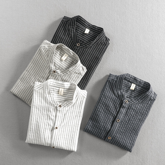 Wolfram Penhurst Open Collar Shirt