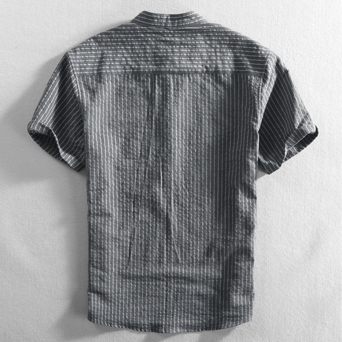 Wolfram Penhurst Open Collar Shirt