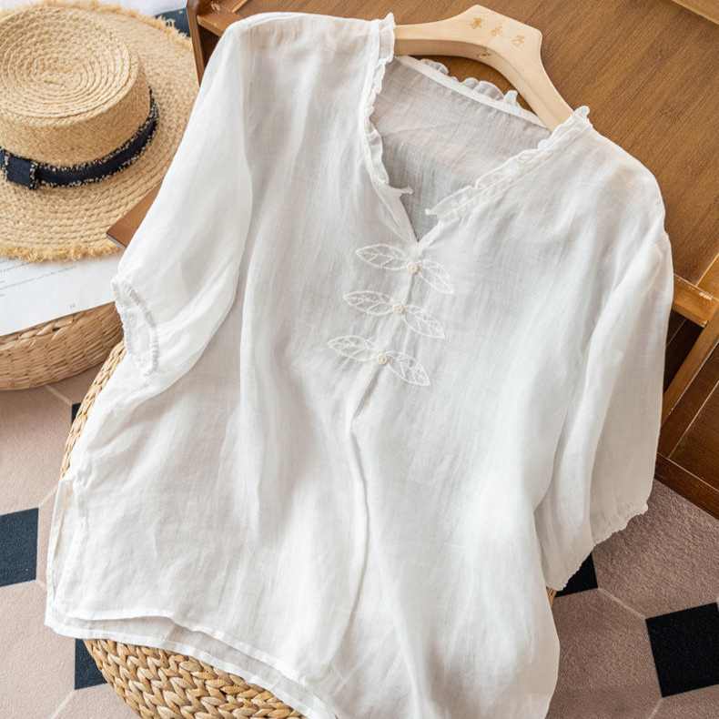 Millicent Brackenridge Summer Blouse
