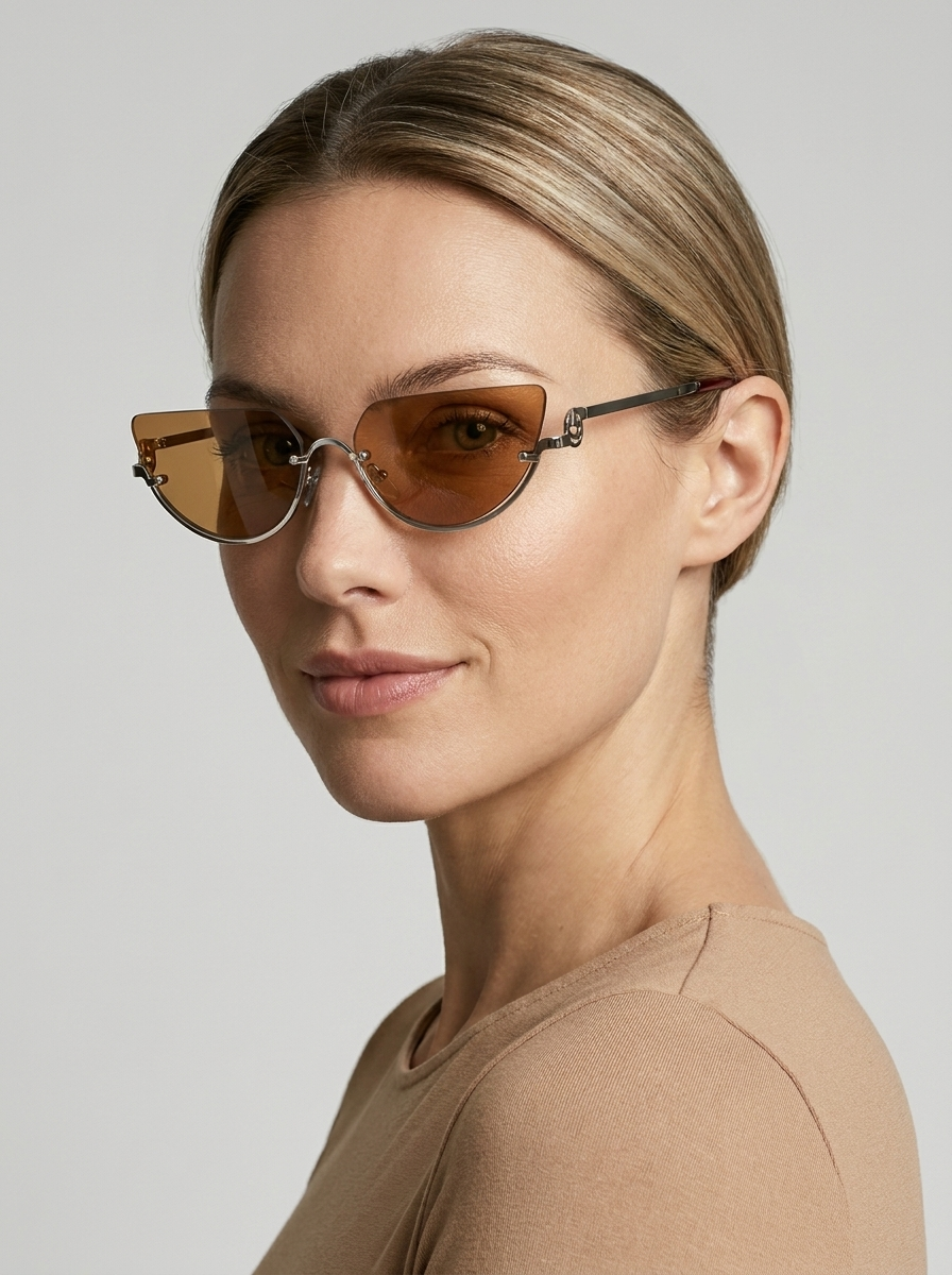 Nathalie Mortimer Cat Eye Sunglasses