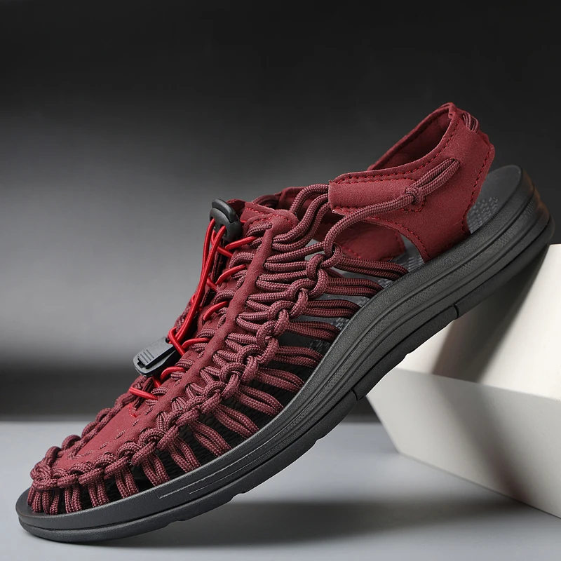 Benedict Ashgrove Woven Sandals