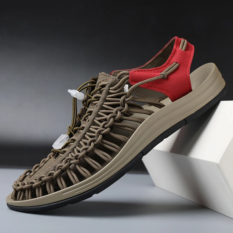 Benedict Ashgrove Woven Sandals