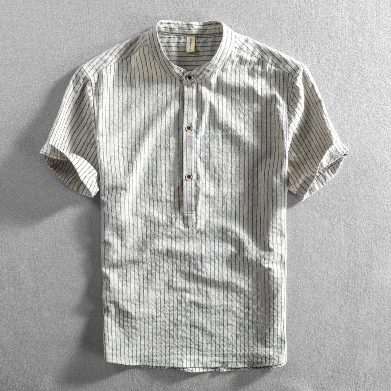 Wolfram Penhurst Open Collar Shirt