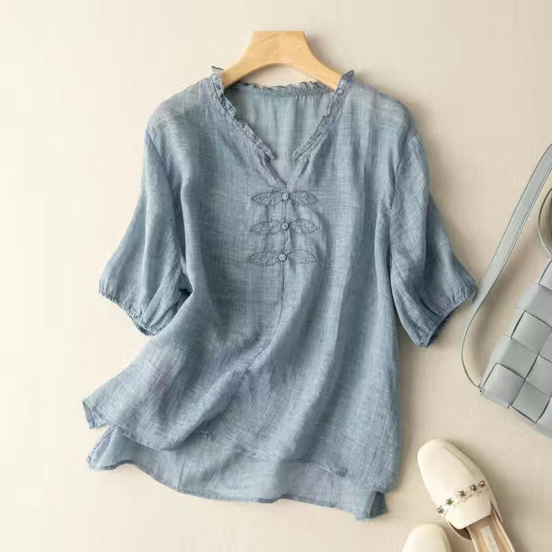 Millicent Brackenridge Summer Blouse