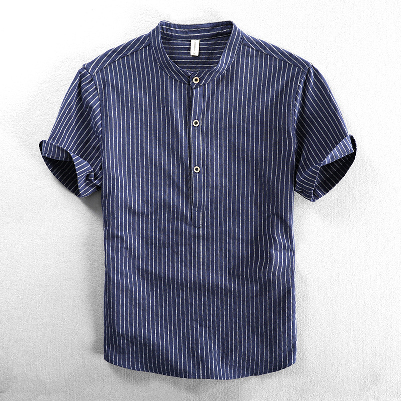 Wolfram Penhurst Open Collar Shirt