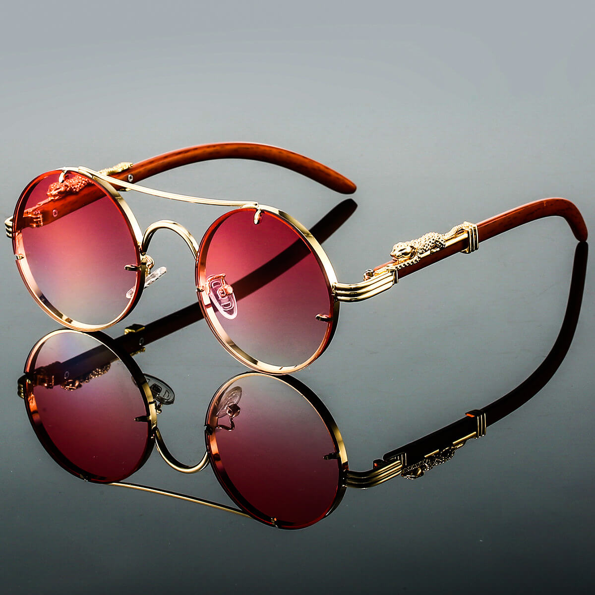 Tarquin Bellwood Round Sunglasses