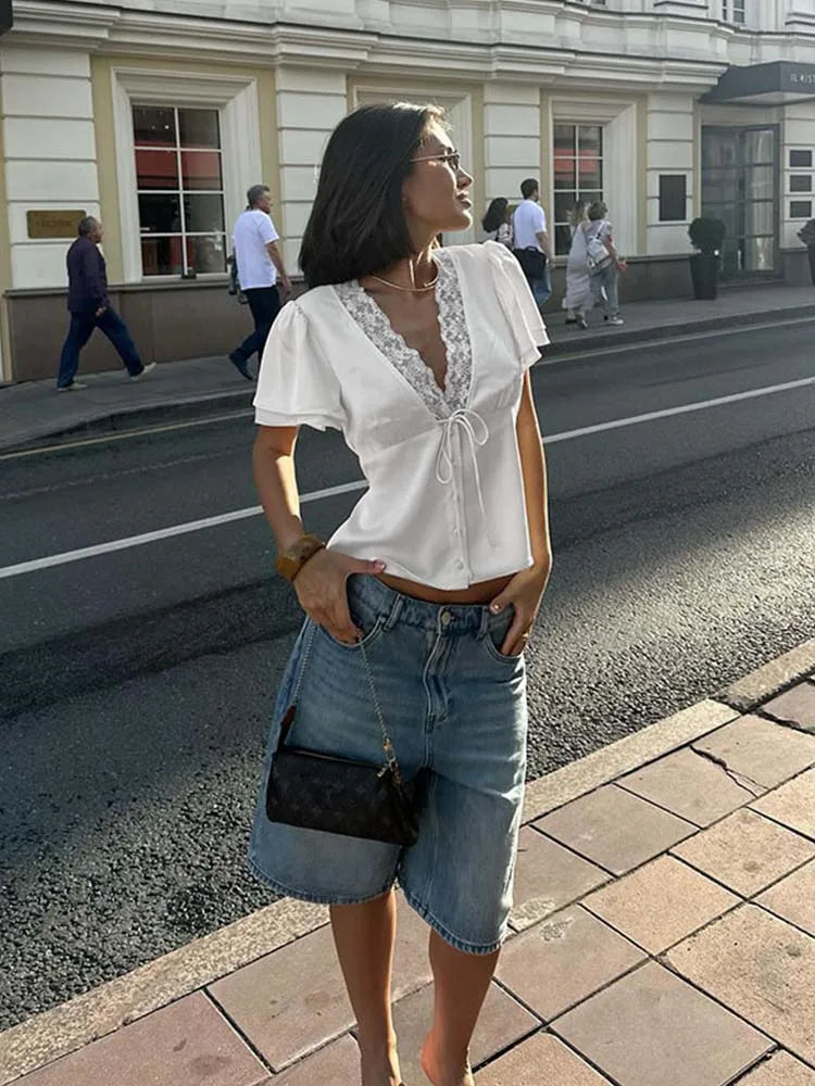 Louisa Norhaven Summer Blouse