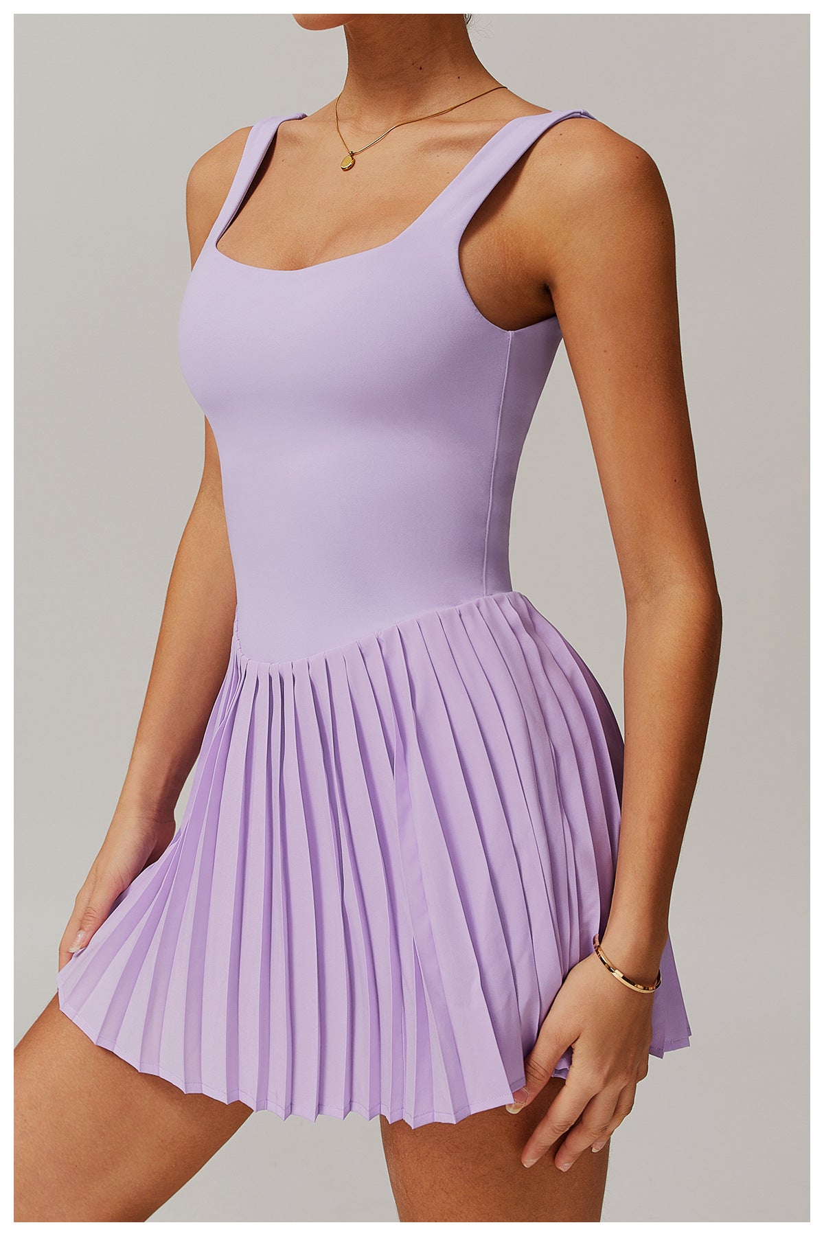 Mirabelle Norhaven Pleated Midi Dress