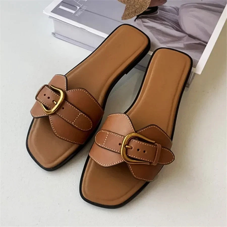 Evangeline Ockford Buckle Sandals