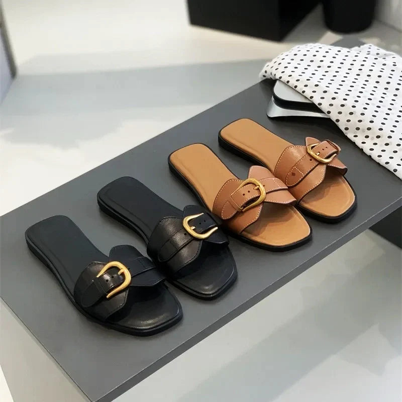 Evangeline Ockford Buckle Sandals