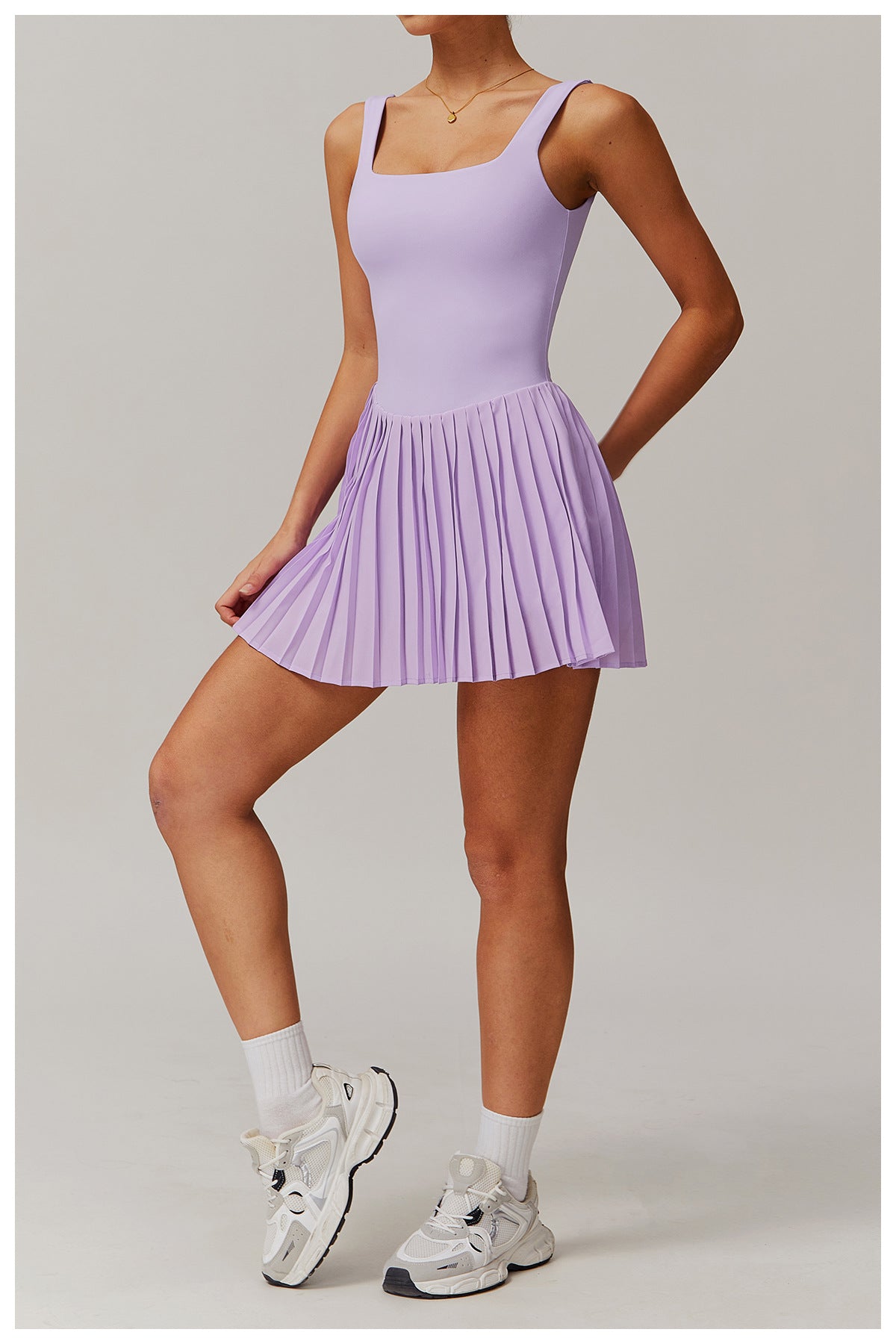 Mirabelle Norhaven Pleated Midi Dress