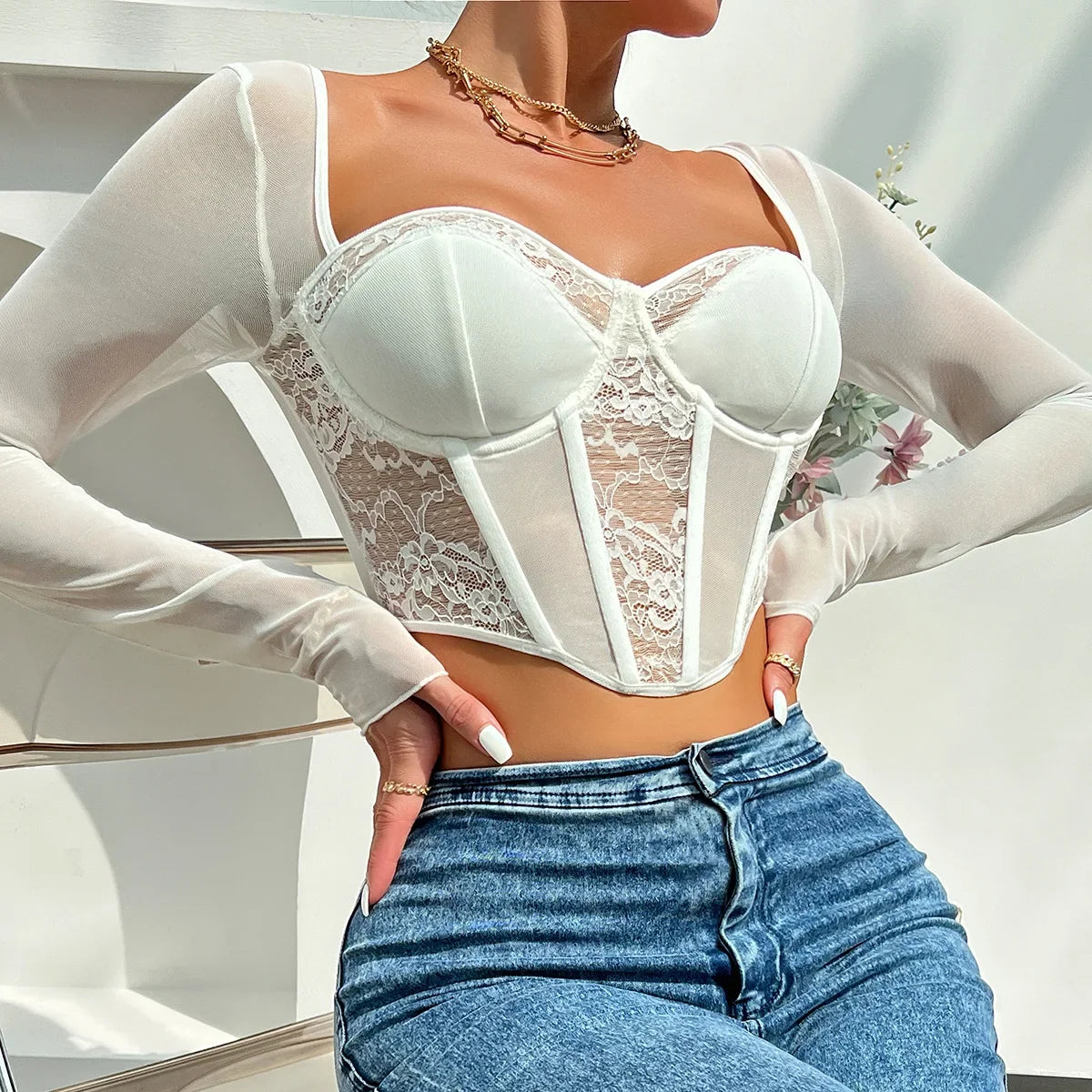 Sylvie Wycombe Cropped Top