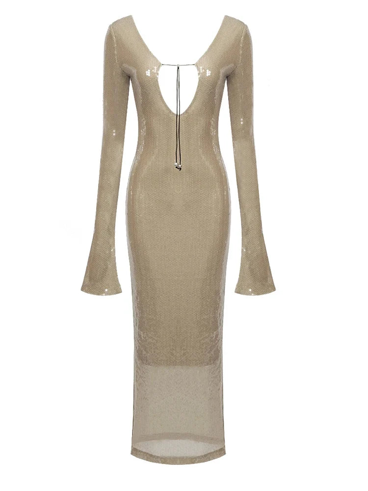 Millicent Wendover Cut Out Maxi Dress