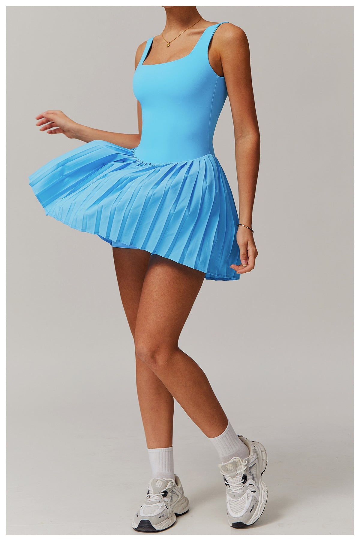 Mirabelle Norhaven Pleated Midi Dress