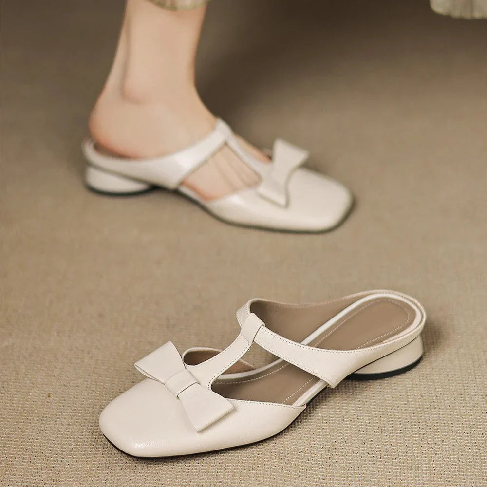 Elspeth Harrowgate Block Heel Slides