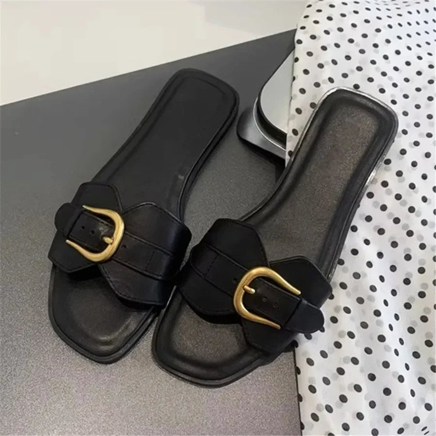 Evangeline Ockford Buckle Sandals