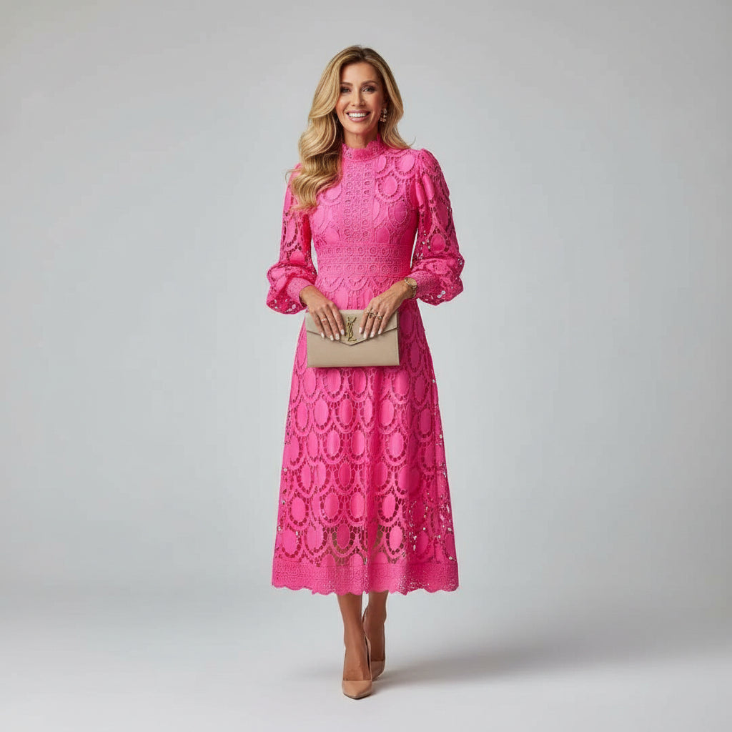 Genevieve Ashgrove Wedding Guest Midi Dress