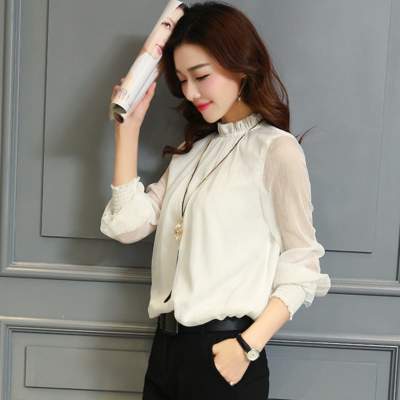 Millicent Elmsworth Long Sleeve Blouse