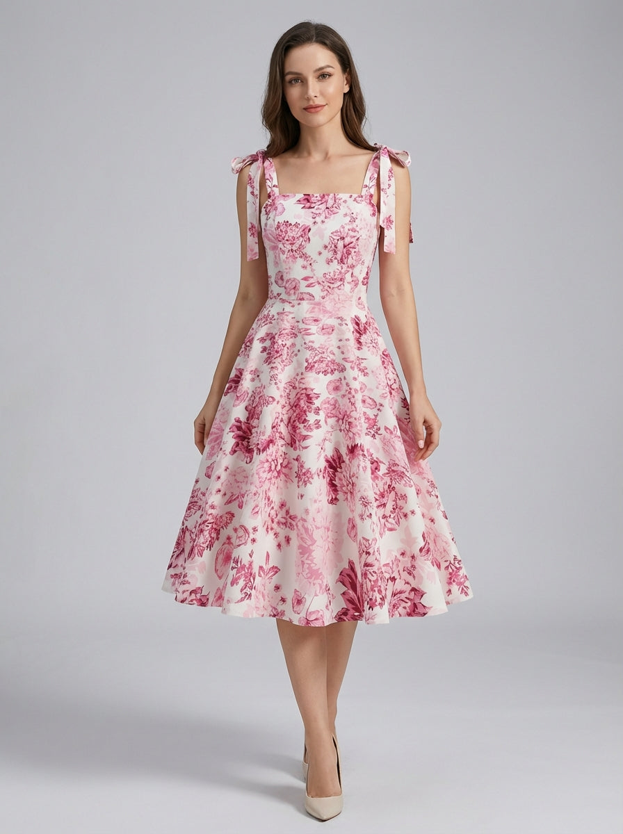 Wilhelmina Bellwood A Line Midi Dress