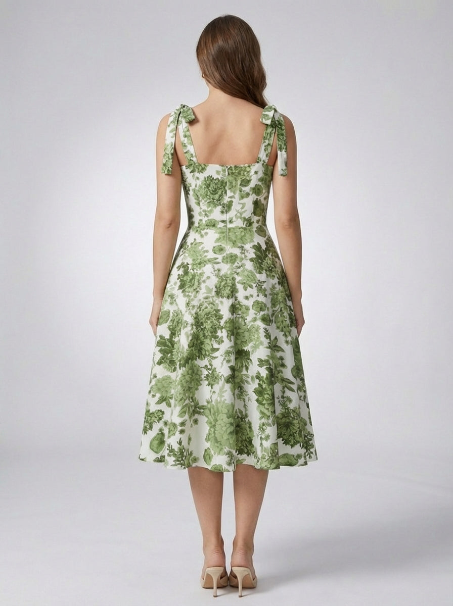 Wilhelmina Bellwood A Line Midi Dress