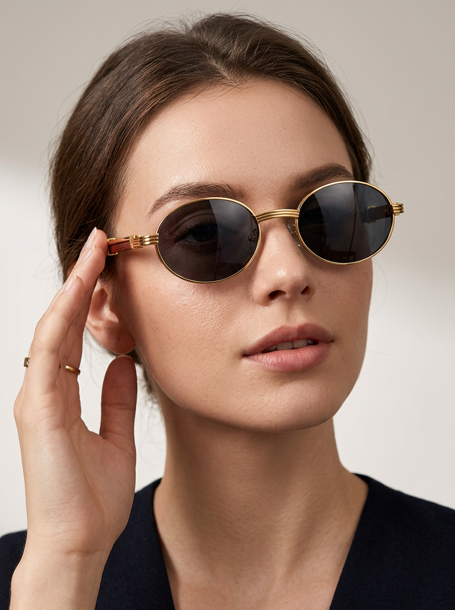 Henrietta Duncastle Round Sunglasses