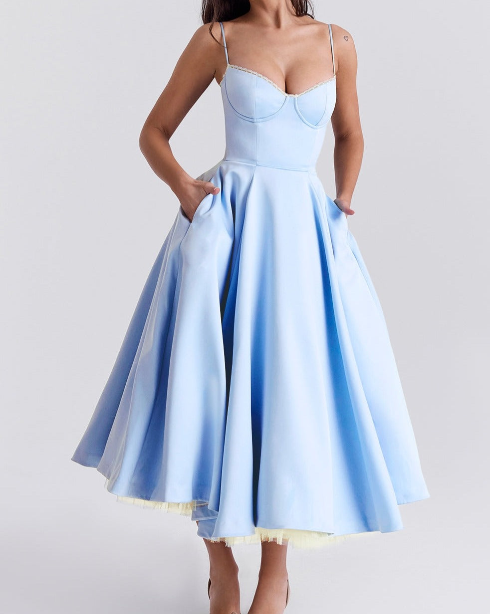 Delphine Lyneham Summer Midi Dress