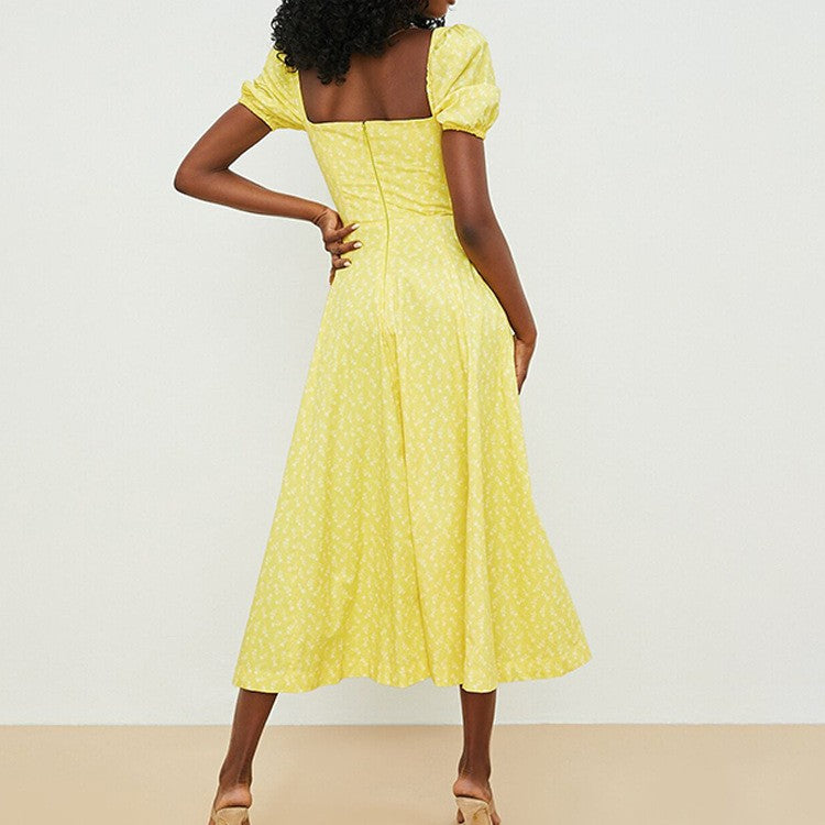 Anouk Ulverston Puff Sleeve Midi Dress