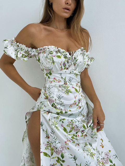 Constance Langdale Halter Neck Midi Dress