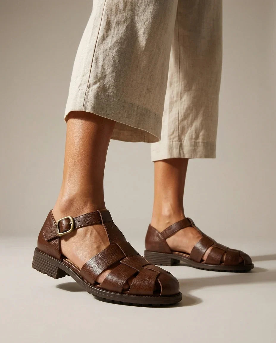 Blandine Ironside Woven Sandals