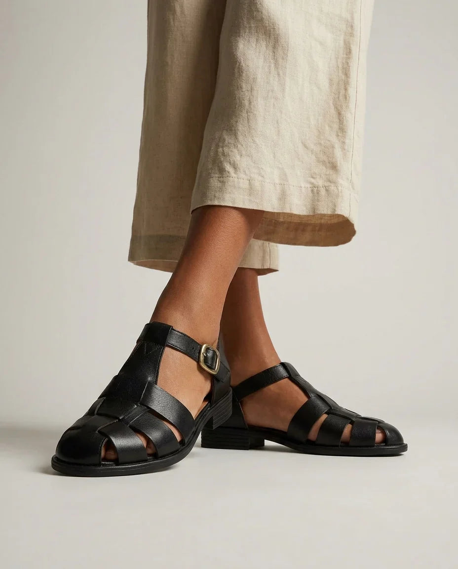 Blandine Ironside Woven Sandals