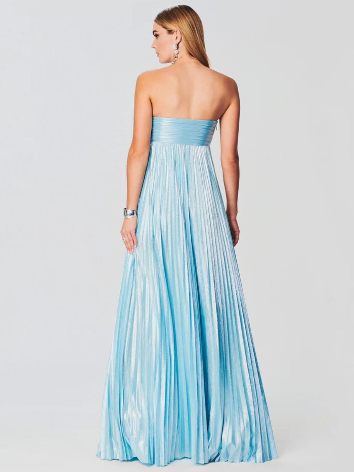 Celeste Vexley Strapless Maxi Dress