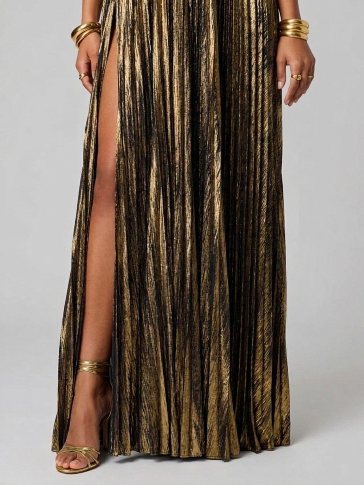 Celeste Vexley Strapless Maxi Dress